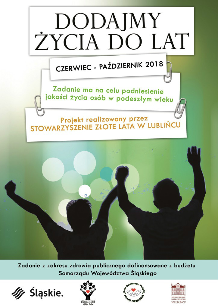 2018 Rusza kolejny projekt dla lublinieckich seniorów